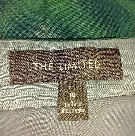 EMERALD SHADOW PLAID SKIRT - Picture 5 of 6